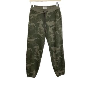 Prana Cozy Up Ankle Jogger Green Camo Size XS